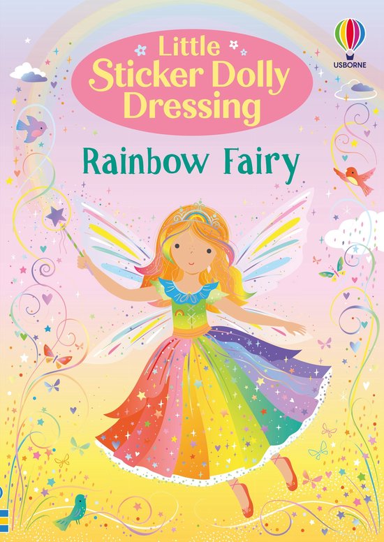 Little Sticker Dolly Dress Rainbow Fairy - cover