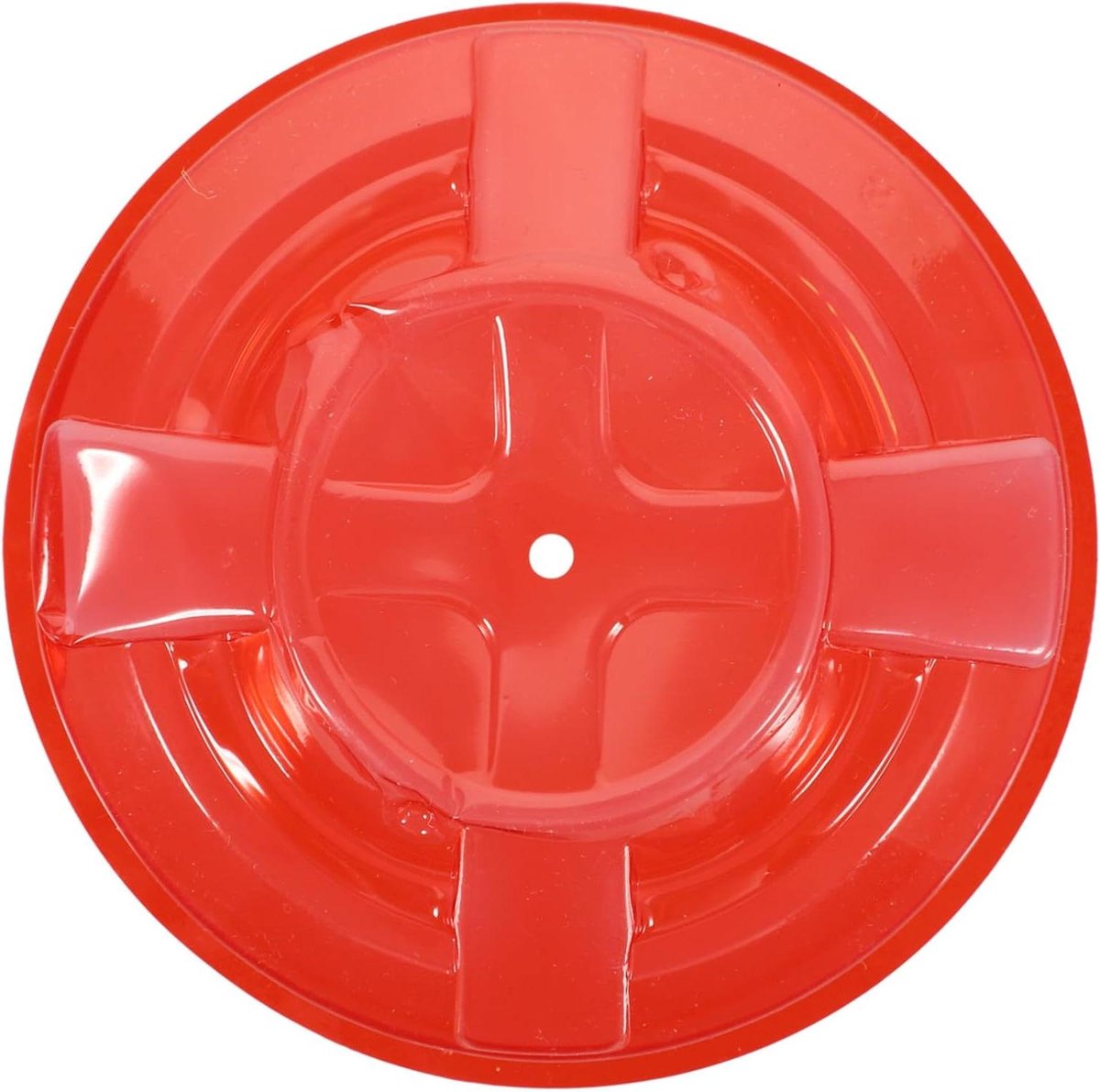 Detector Beschermhoes - Stofkap Detector - Veiligheid Thuis - Gereedschapsloze Installatie - 10.7 cm - Rood