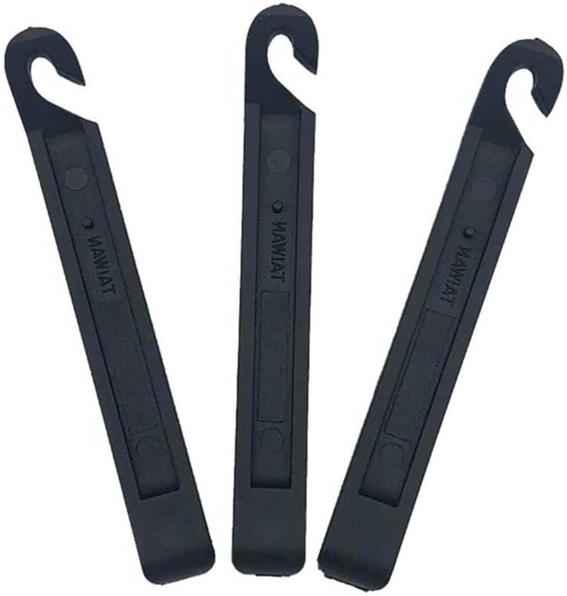 Bandenhevel Set - Wielgereedschap - Band Verwisselen - Versterkte Kunststof - 3 Delig - Zwart