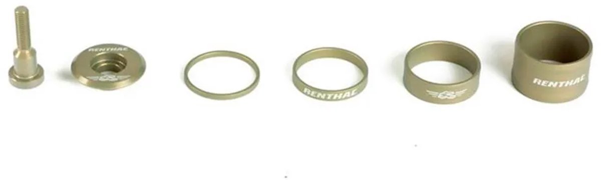 Renthal 1 1/8´´ 2.5/5/10/20 Mm Stuurpenkap Zilver