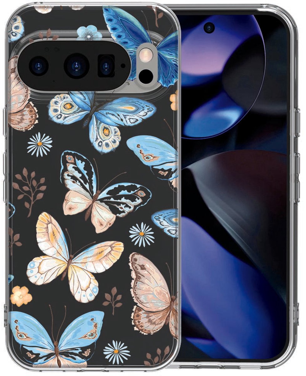 Google Pixel 10 / 10 Pro TPU hoesje Vlinder