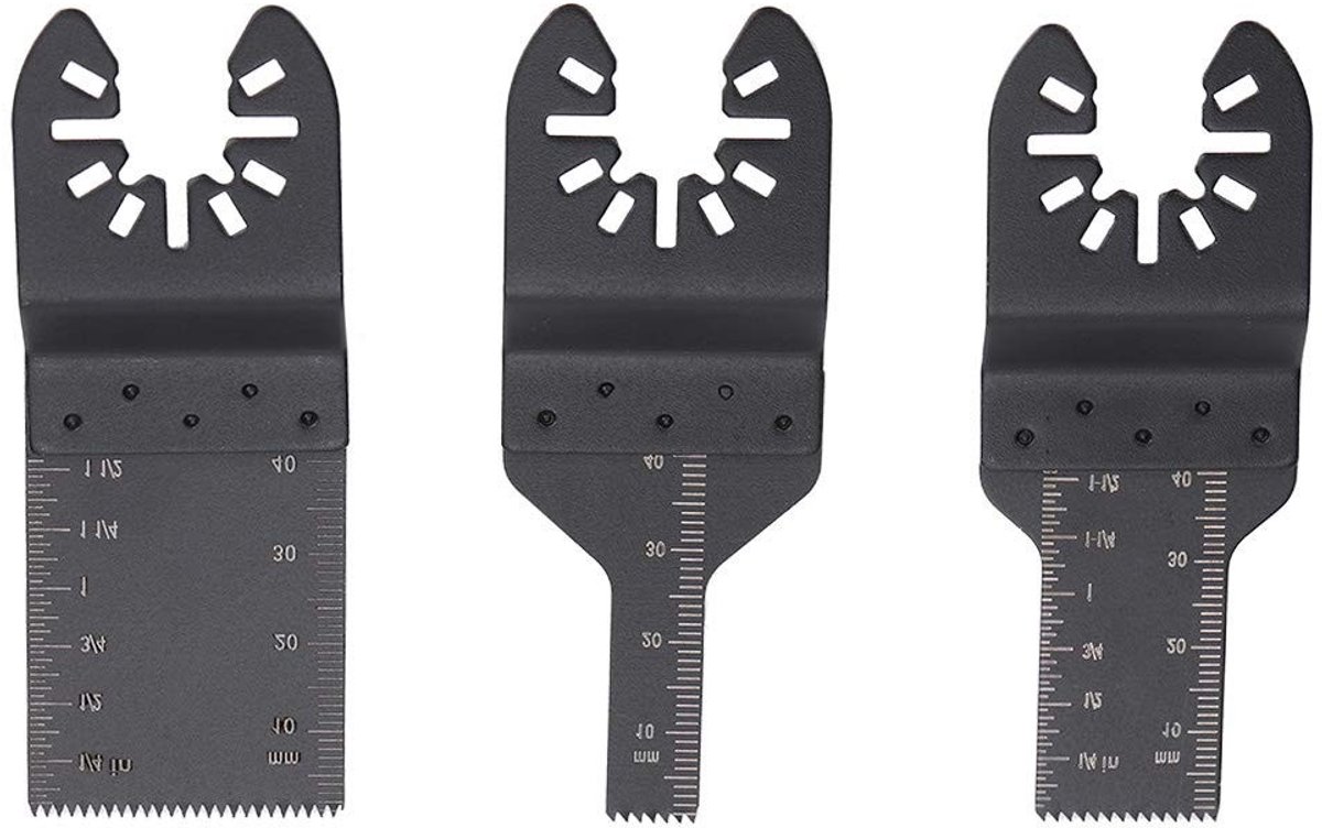 Allecto - Oscillerende Zaagbladen Set voor Multitool - Hout, Metaal en Plastic