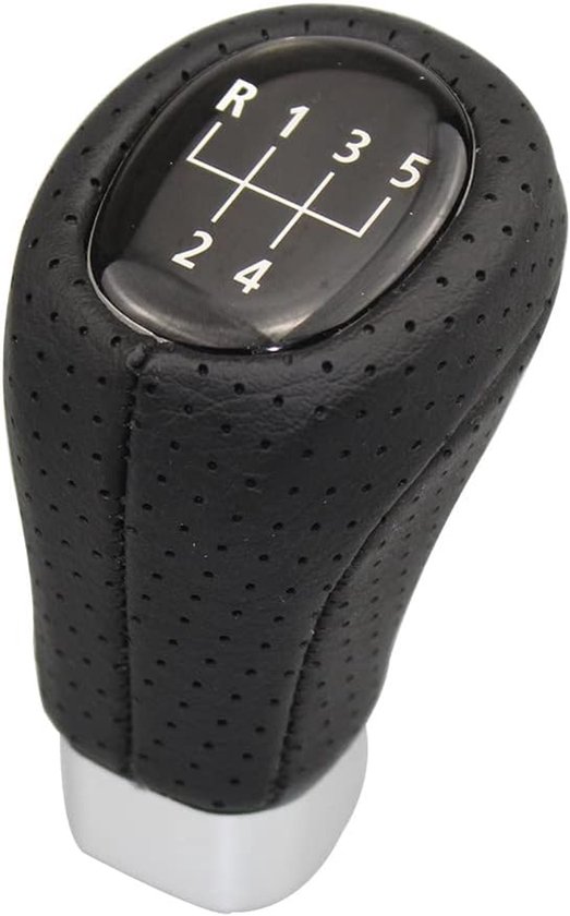 Schakelpook Knop - Versnellingspook Hendel - Auto Interieur - 5 Versnellingen - Zwart — afbeelding 3