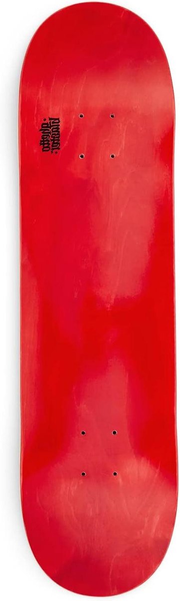 GHETTOBLASTER Professioneel skateboard-deck blank van esdoornhout straatskateboard voor volwassenen en jongeren grof skateboard met middelgrote concave