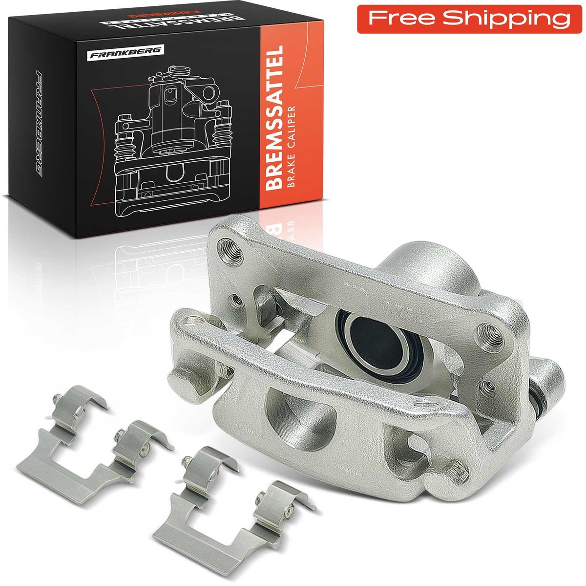 Frankberg 1x Remklauw Achteras Links voor Mitsubishi