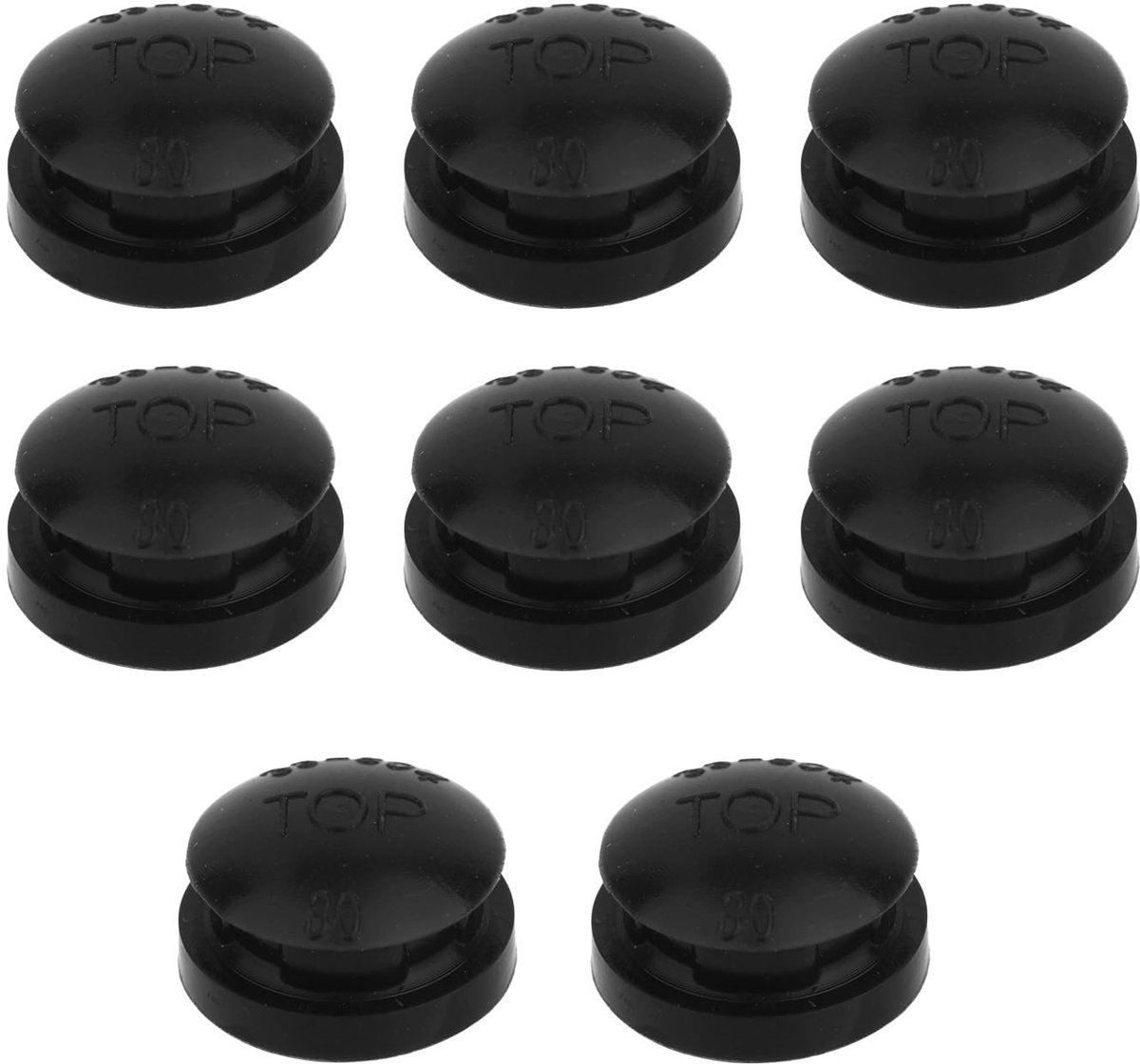 Allecto - Vervangende Druk Cooker Plugs - 8 Stuks - Duurzaam Plastic - Geschikt voor Drukpannen - Verhoog de Veiligheid - Handig en Betrouwbaar - V...