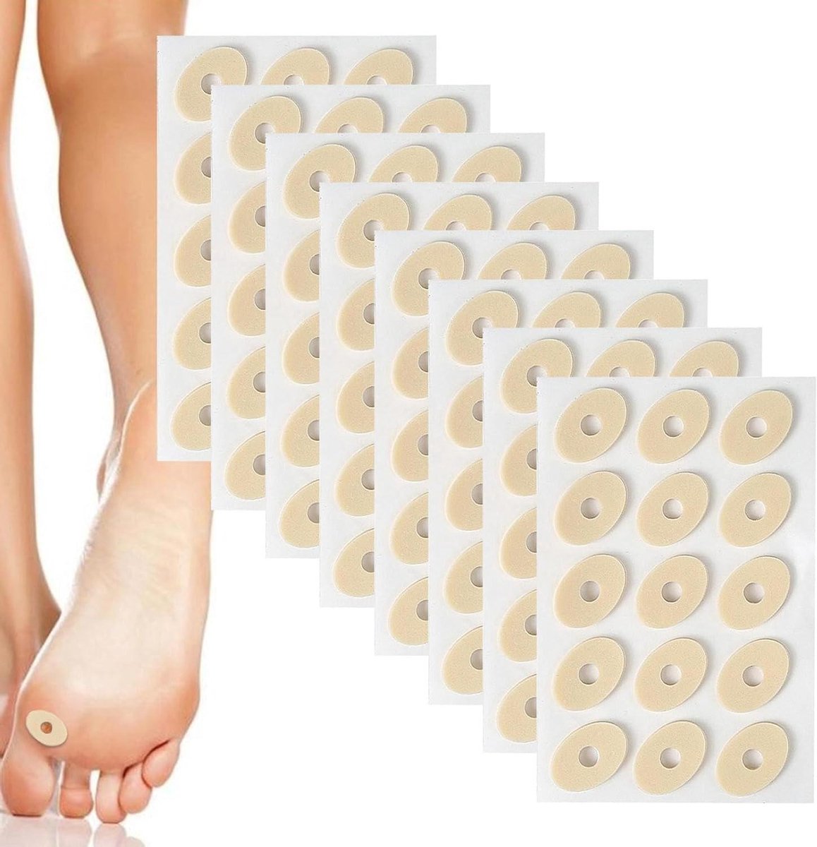 Eelt Pads - Likdoorn Beschermers - Voetcomfort Vergroten - Geavanceerde Comforttechnologie - 120 stuks - Niet gespecificeerd