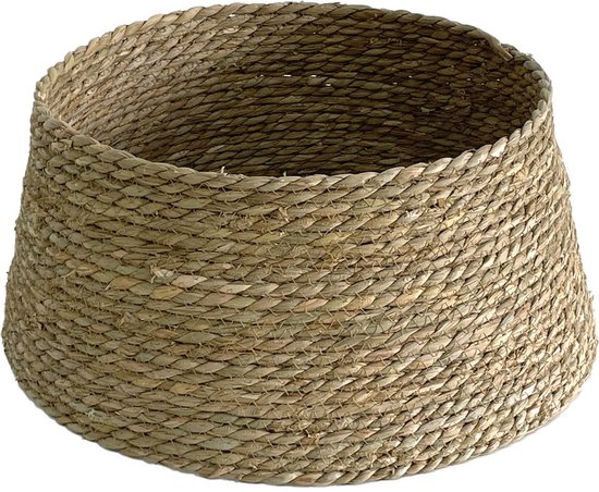 Gerimport Kerstboommand - naturel - D37 x H21 cm - voor kerstboom van 150 - 180 cm
