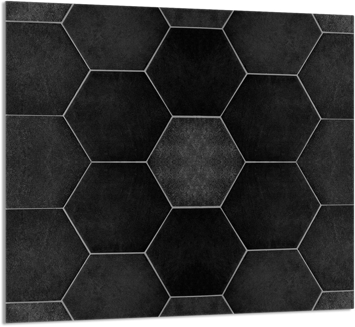 TMK ArtDeko Serie - Glazen Keukenpaneel - 65x60 cm - Hittebestendig - Veilig en Hygiënisch