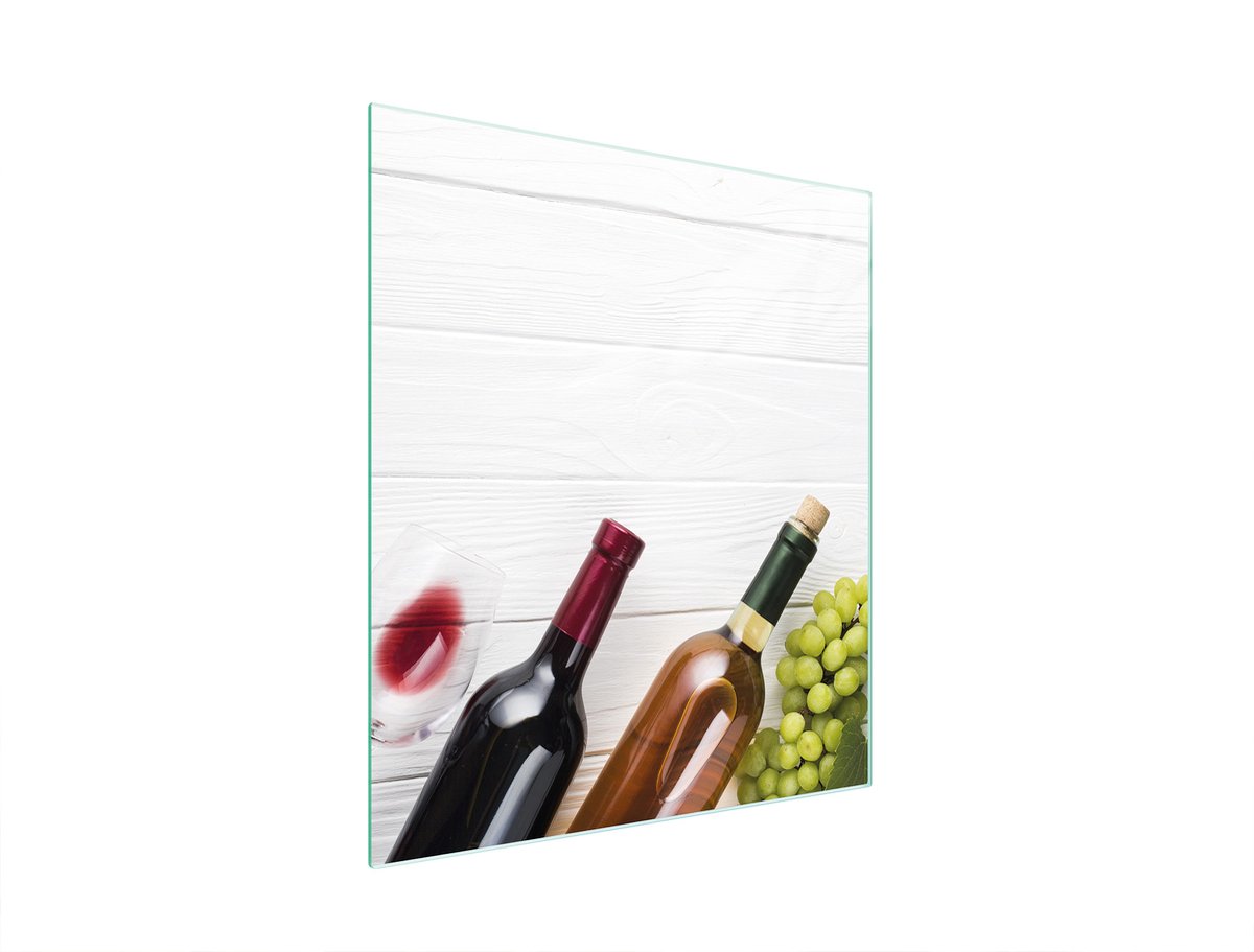TMK ArtDeko - Snijplank - Glas - 45x52 cm - Hartig