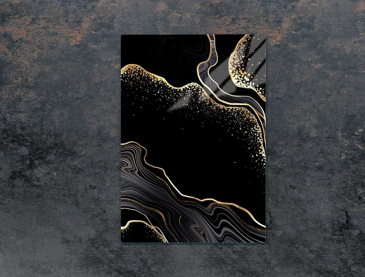TMK ArtDeko - Snijplank - Glas - 35x52 cm - Marmer