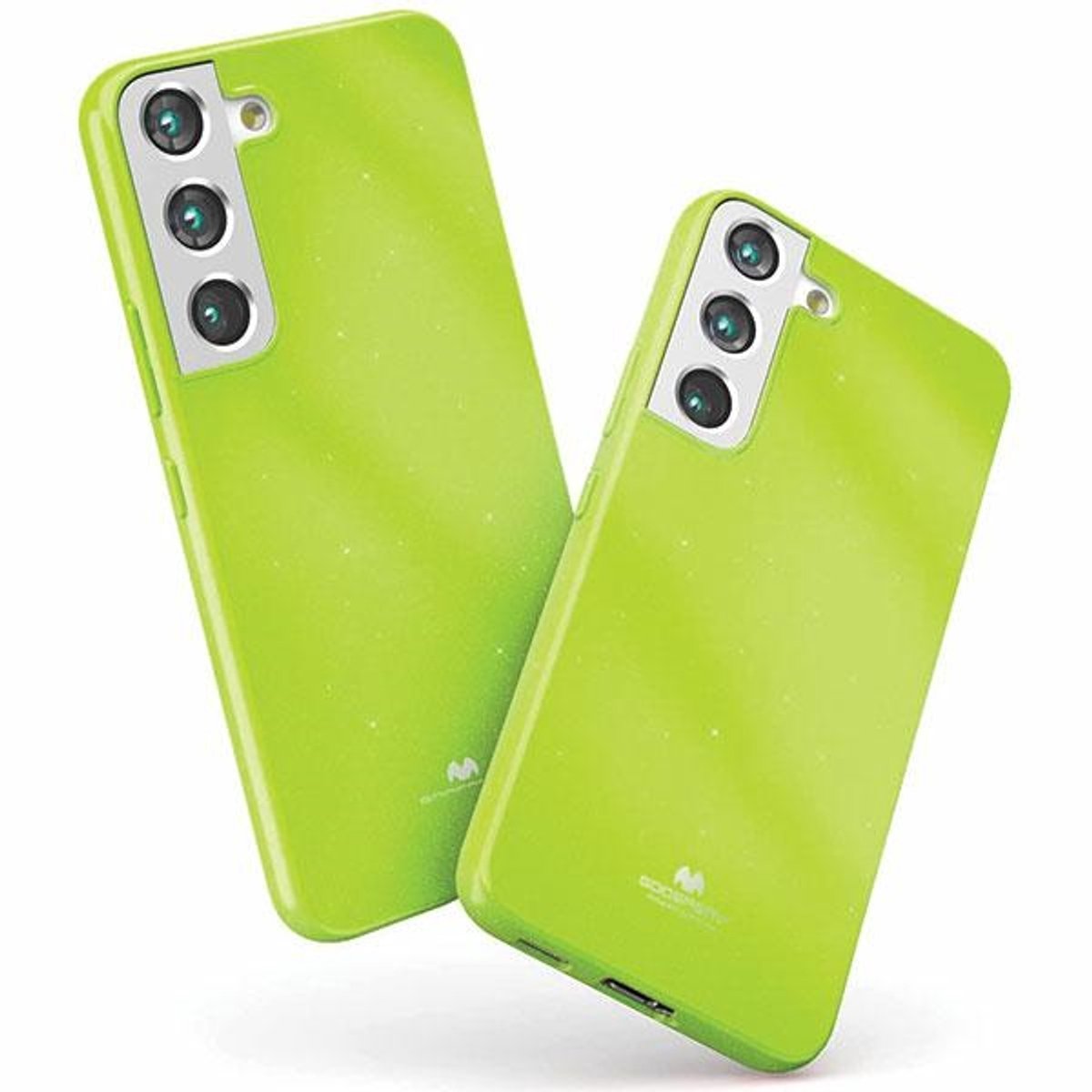 Mercury Jelly Serie - iPhone 14 Pro Max Hoesje - Limonkleurig - Slank Ontwerp - TPU Materiaal