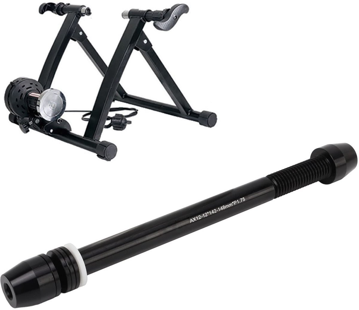 Allecto - Thru Axle Adapter - Mountainbike - Aluminium Quick Release - 142-148mm - Fietsaccessoire - Geschikt voor sportfietsen - Kleur zilver