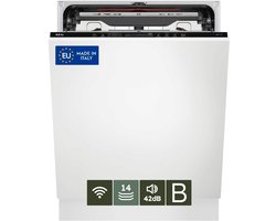 AEG FSK75778P EcoLine - Inbouwvaatwasser - 14 couverts