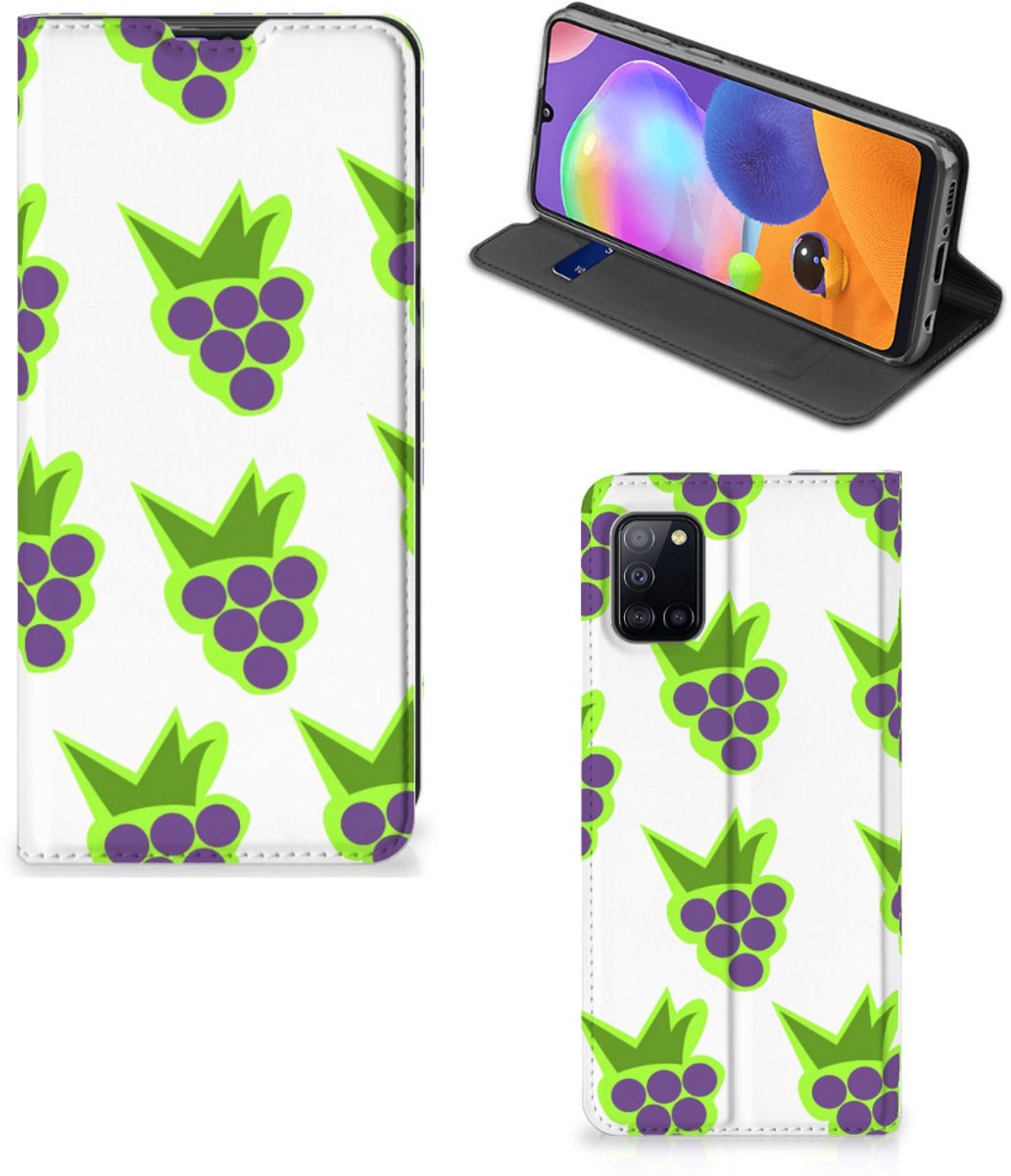 Book Case voor Samsung Galaxy A31 Flip Style Cover Druiven