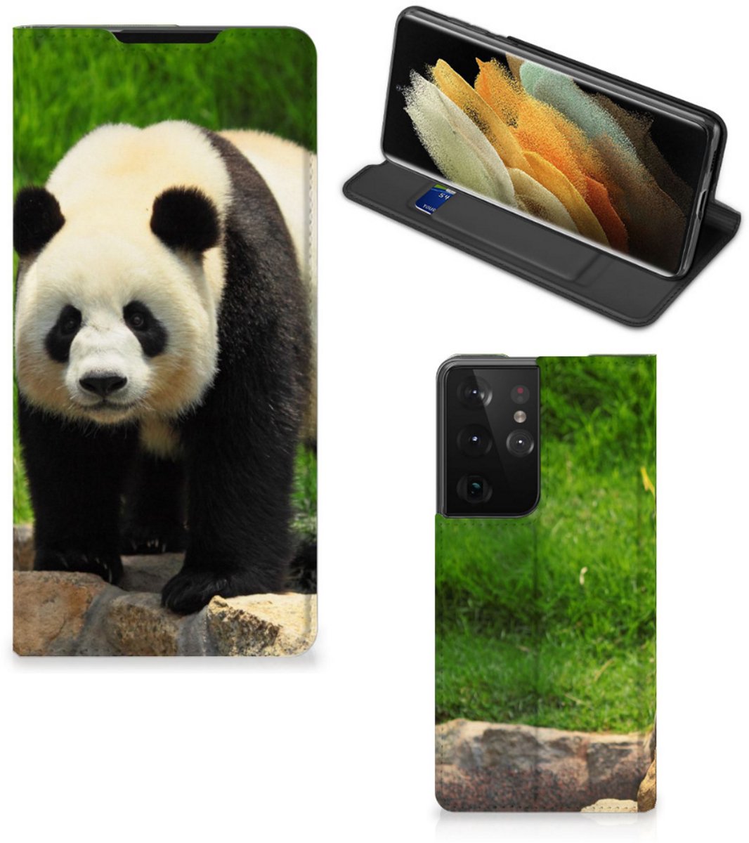 Samsung Galaxy S21 Ultra Hoesje maken Panda