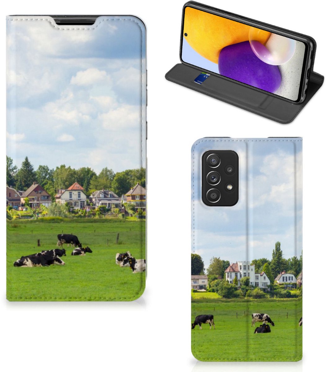 Samsung Galaxy A72 (5G/4G) Hoesje maken Koeien