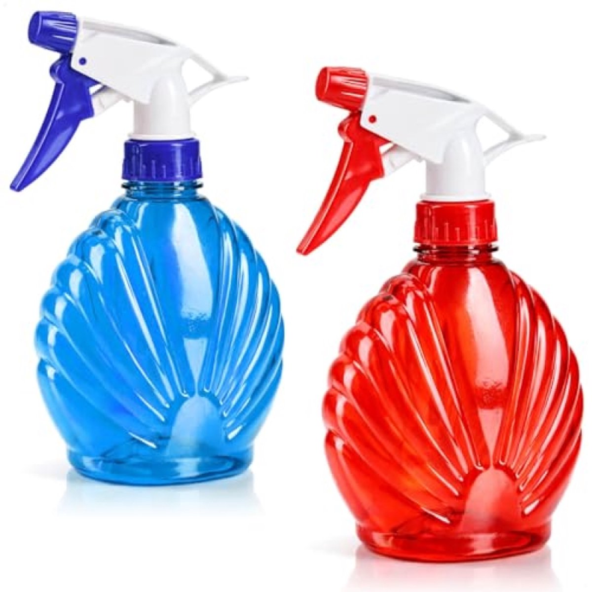 Set van 2 plantensproeiers 300ml - Verstelbare nevel en straal - Handige schelpvorm