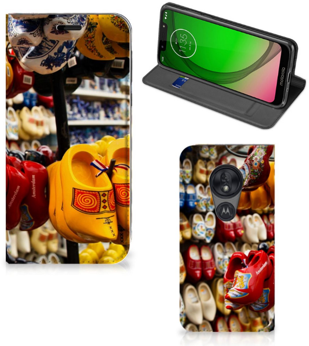 Motorola Moto G7 Play Book Cover Klompen