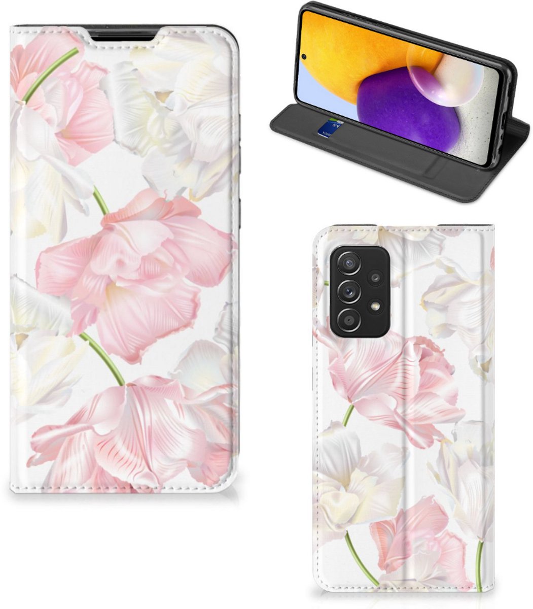 Samsung Galaxy A72 (5G/4G) Smart Cover Lovely Flowers