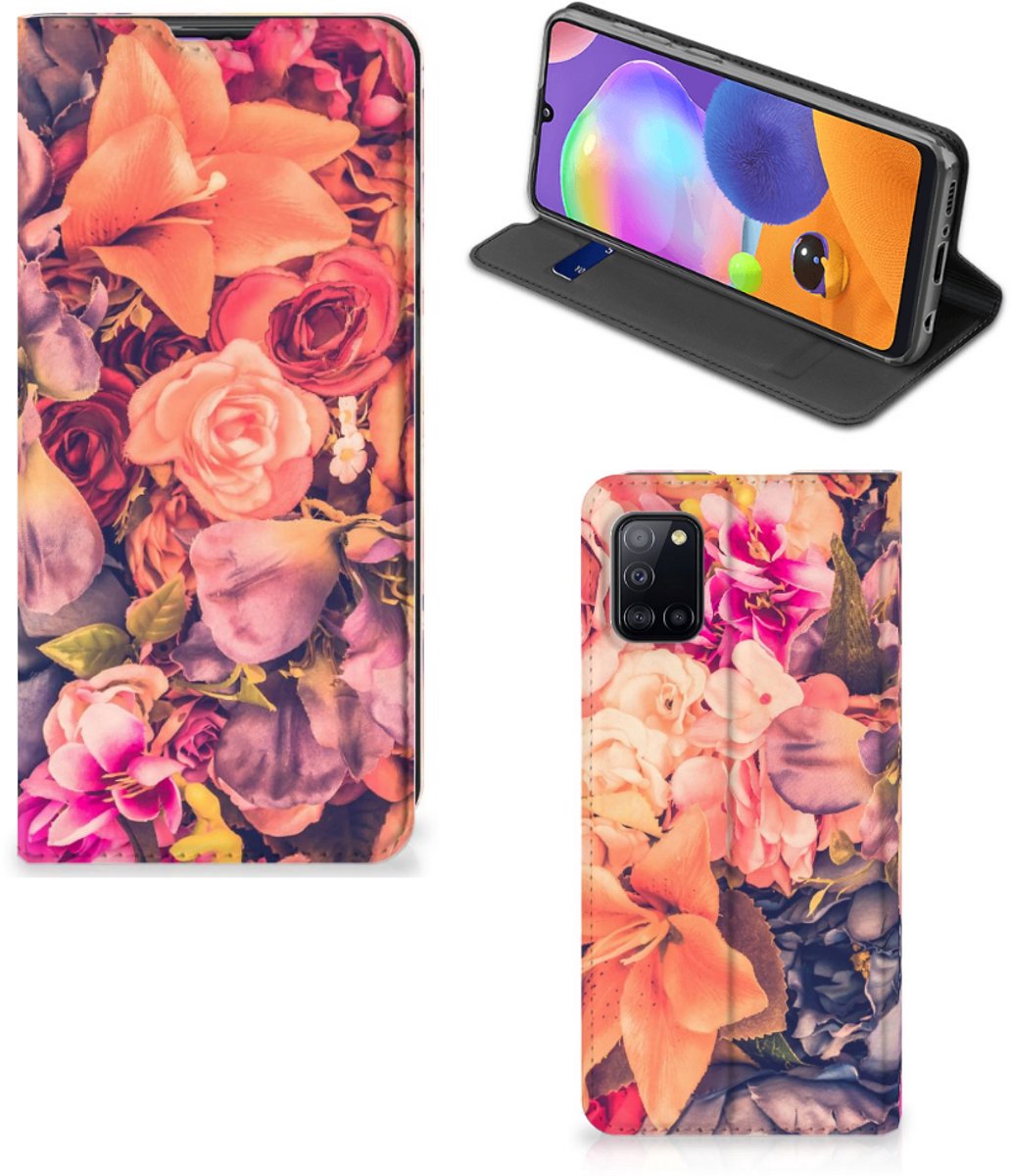 Samsung Galaxy A31 Smart Cover Bosje Bloemen