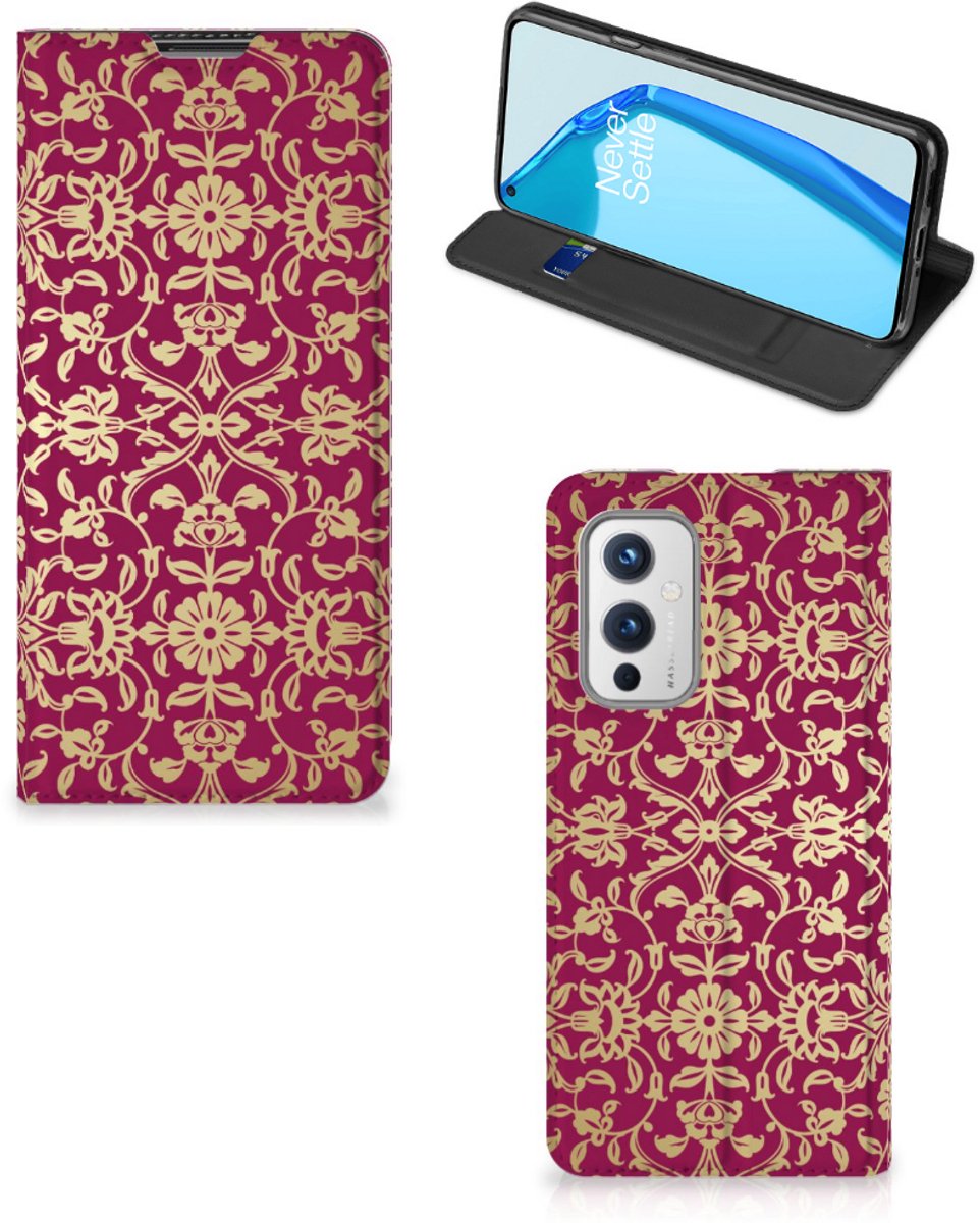 Telefoon Hoesje OnePlus 9 Barok Pink