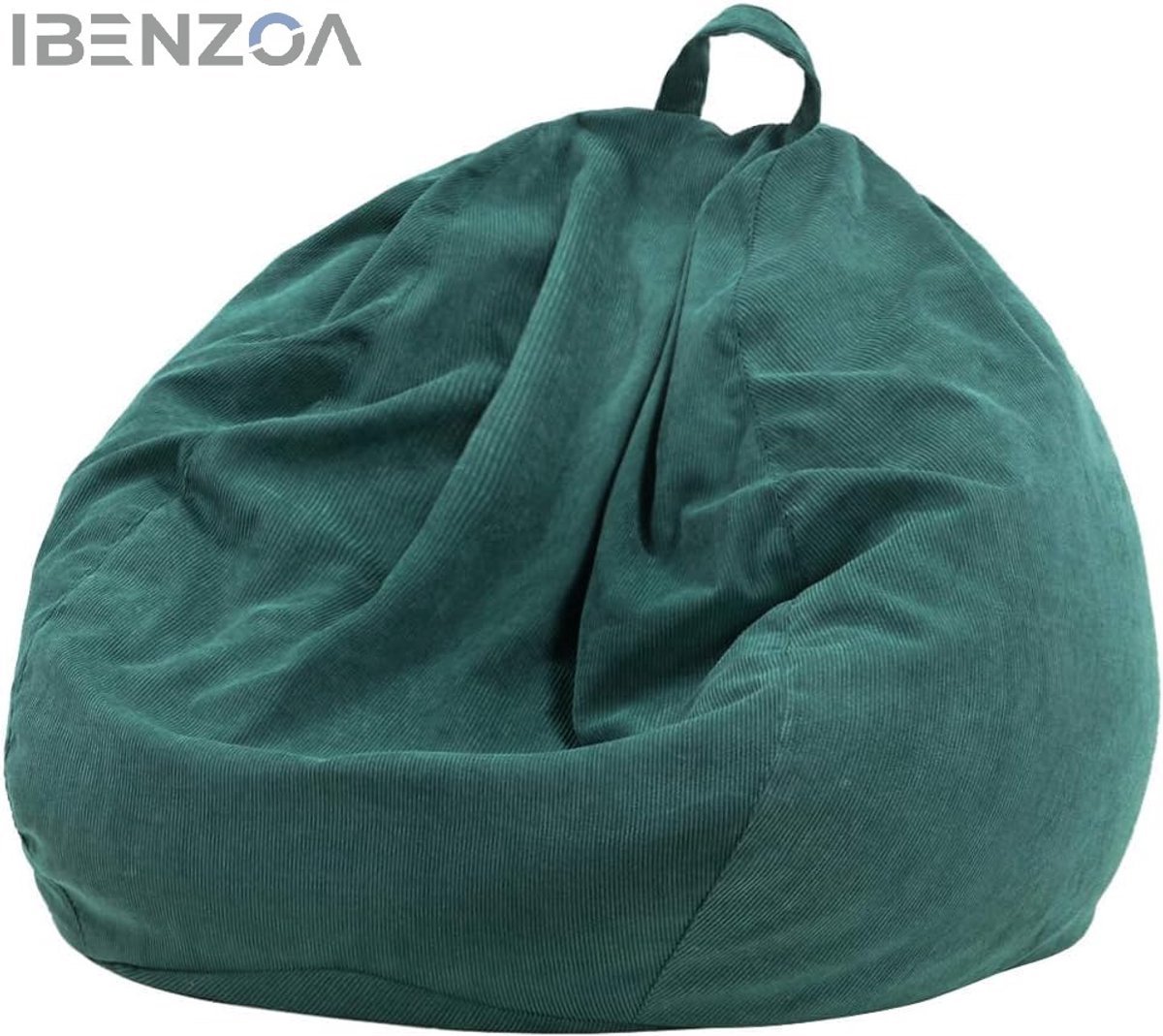 Ibenzoa Zitzak - Premium Corduroy Fluweel - 110x89 cm - Diverse Kleuren