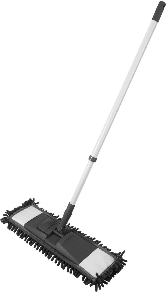 Clean Home - Chenille Vloermop - Telescopische Steel