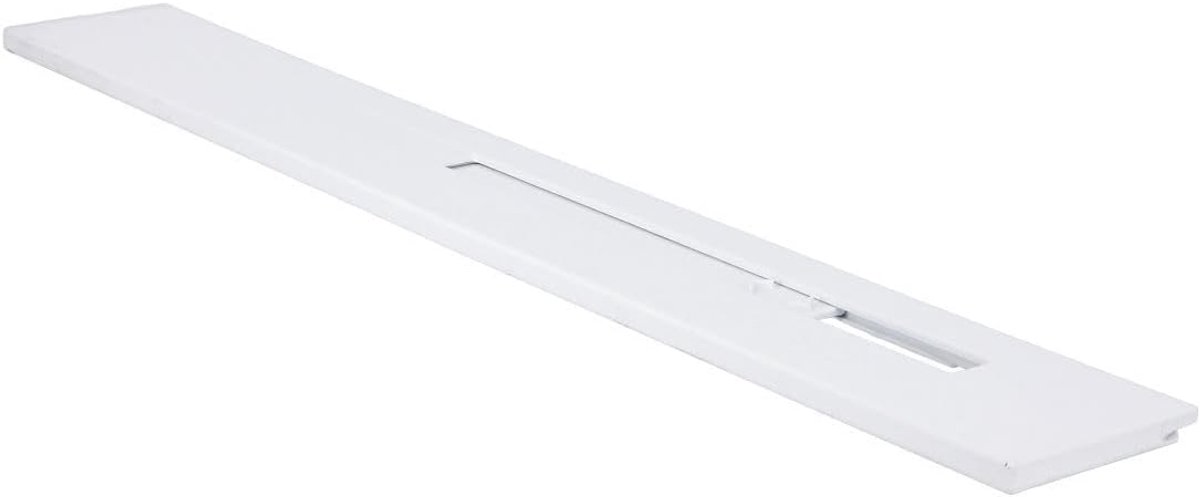 Ventilatie slider - Regelknop groentelade - Koelkast reparatie - Originele kwaliteit - 48.5 x 6.1 x 0.8 cm - Wit