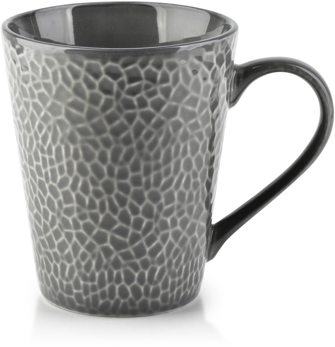 Affekdesign - Set van 4 Koffie/theebekers - 300 ml - Grijs