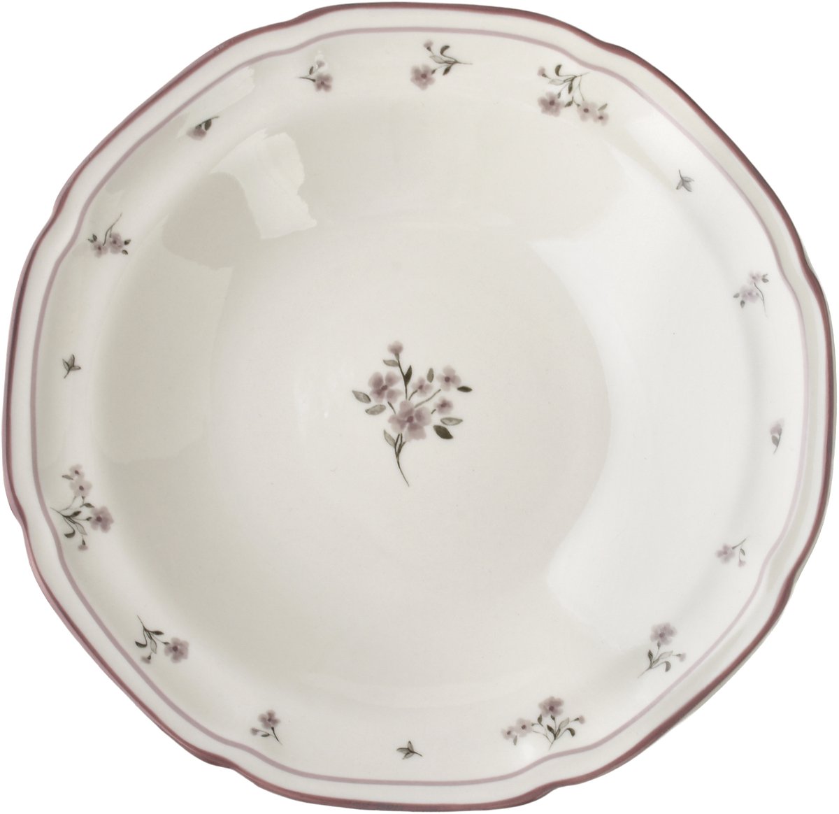 Rosalie - Diep Bord - 22x22 cm - 300 ml - Porselein