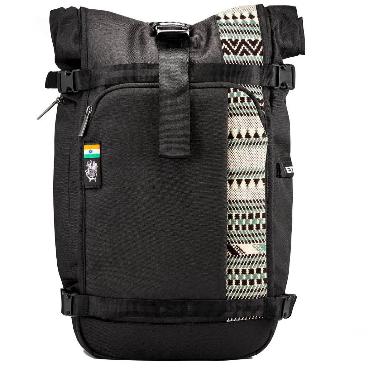 Ethnotek Raja Lite Ecopack 30 - Lichtgewicht Rolltop Rugzak met laptopvak - 30L - Gerecycled & Weerbestendig