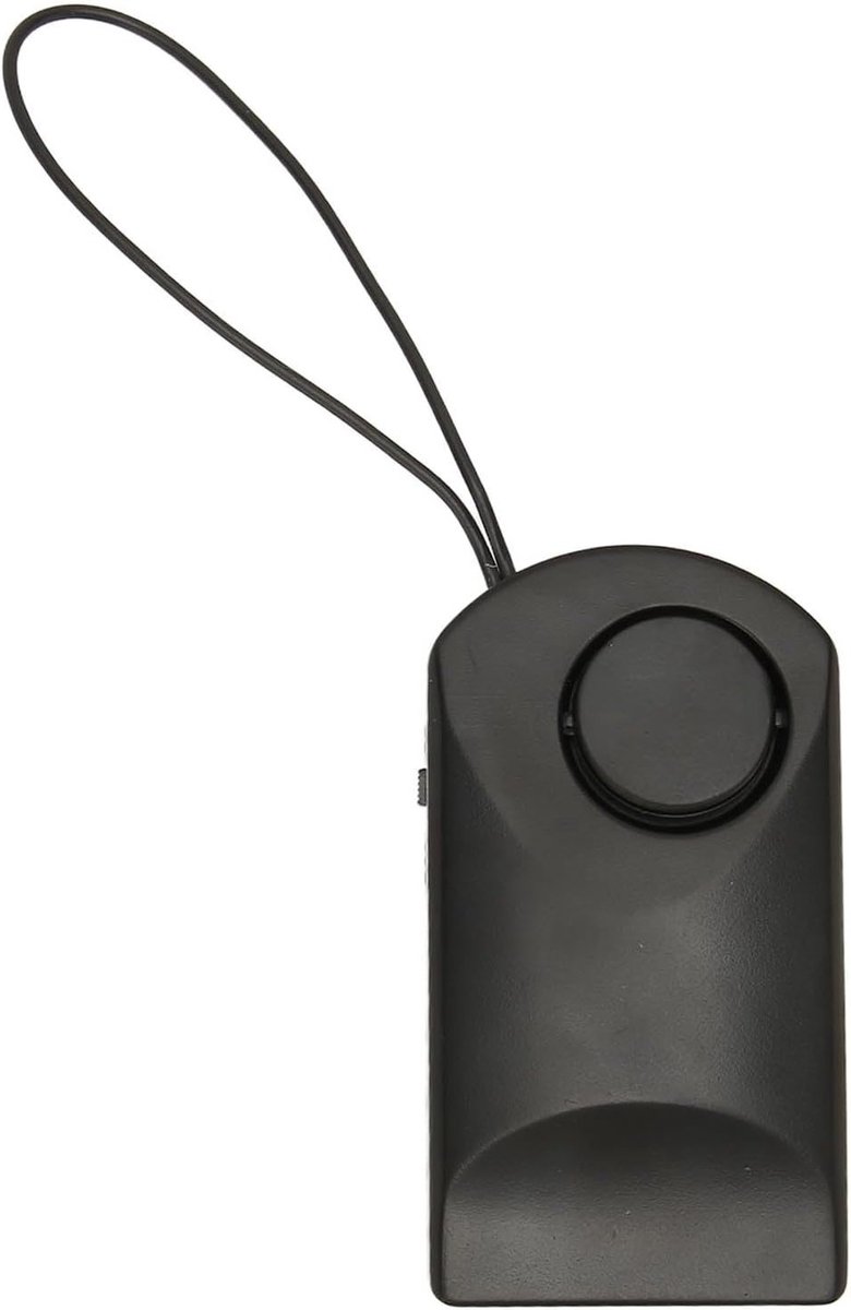 Draadloze Vibratie Alarm met 120dB Geluid, Effectieve Diefstalpreventie voor Deuren, Ramen en Voertuigen, Ideaal voor Thuis en Kantoor
