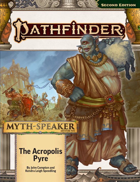 Pathfinder Adventure Path: The Acropolis Pyre (MythSpeaker 1 ... - cover