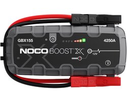 NOCO Boost X Lithium Jump Starter GBX155 – Starthulp 4250A - USB lader voor smartphone/tablet- 500 lumen LED zaklamp