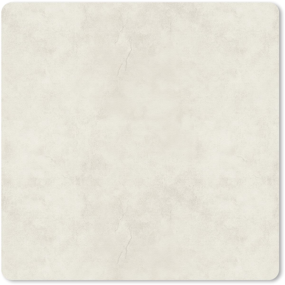 Muismat 20x20 cm - Mousepad Crème - Egaal - Beton print - Muismatten