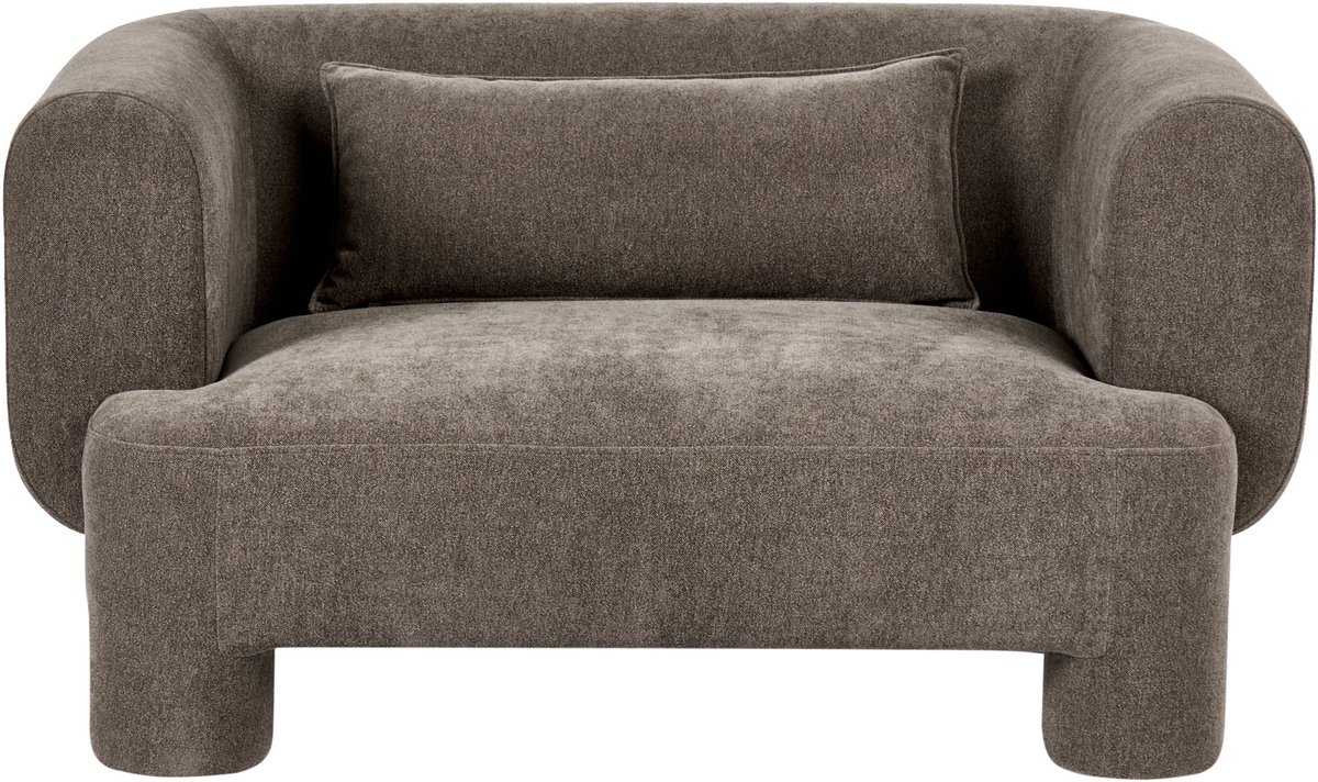 HOGBO - Tweezitsbank - Bruin - Polyester