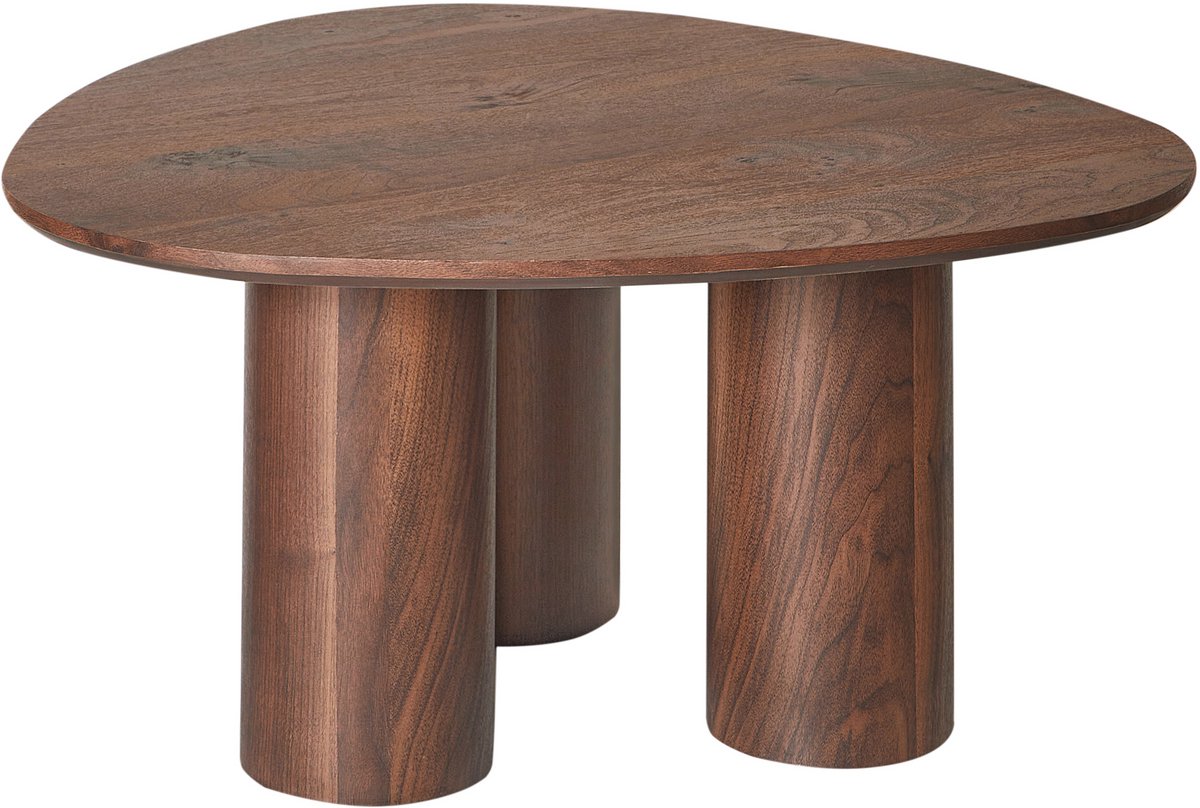DACOMA - Salontafel - Donkerbruin - MDF