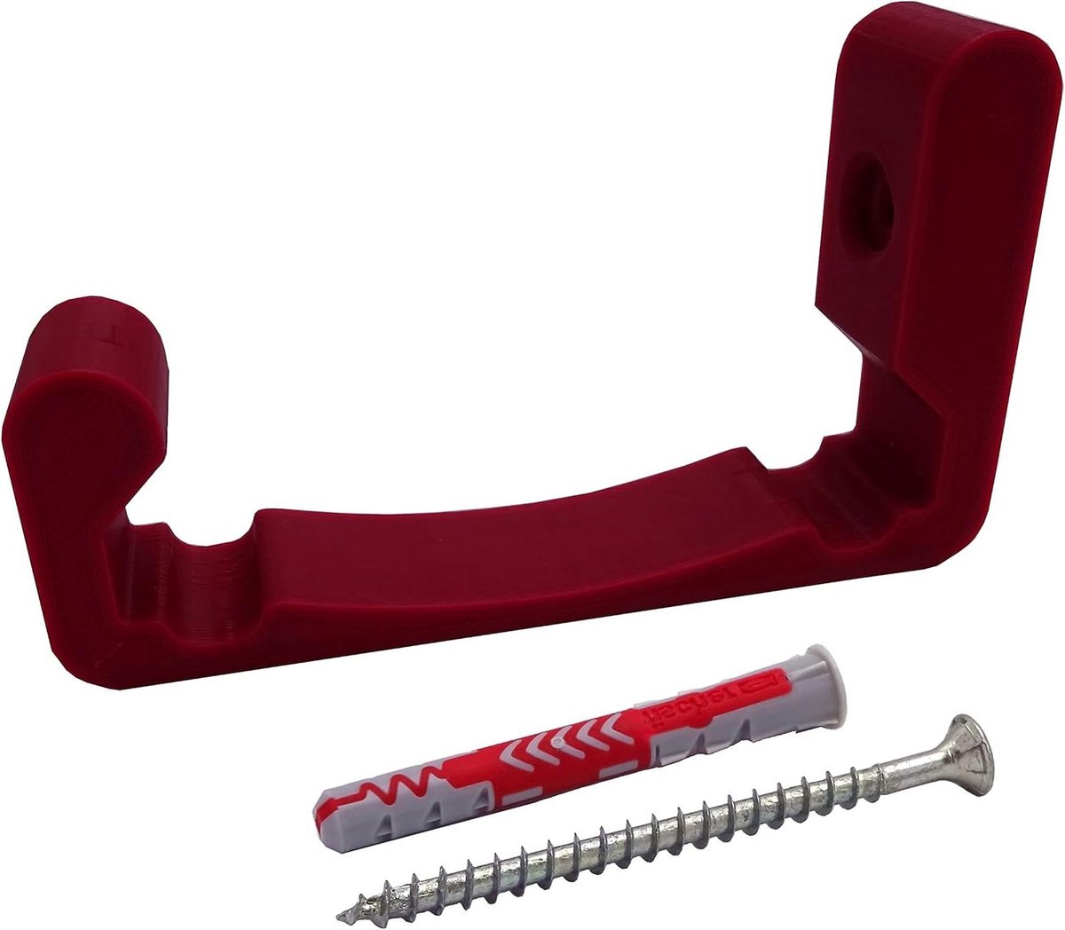 Muurbeugel Repeater - Houders Repeater - Netwerk Optimalisatie - 3D Geprint - 17.5 cm - Rood