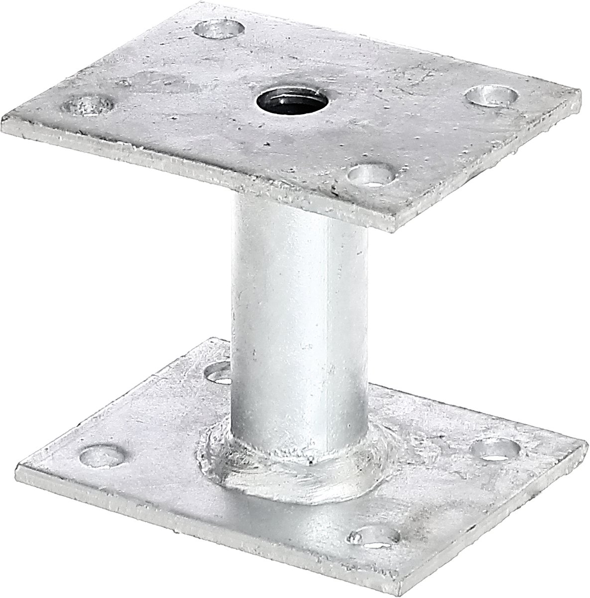 Alberts 219826 paalhouder | om op te schroeven | thermisch verzinkt | 70 x 90 mm