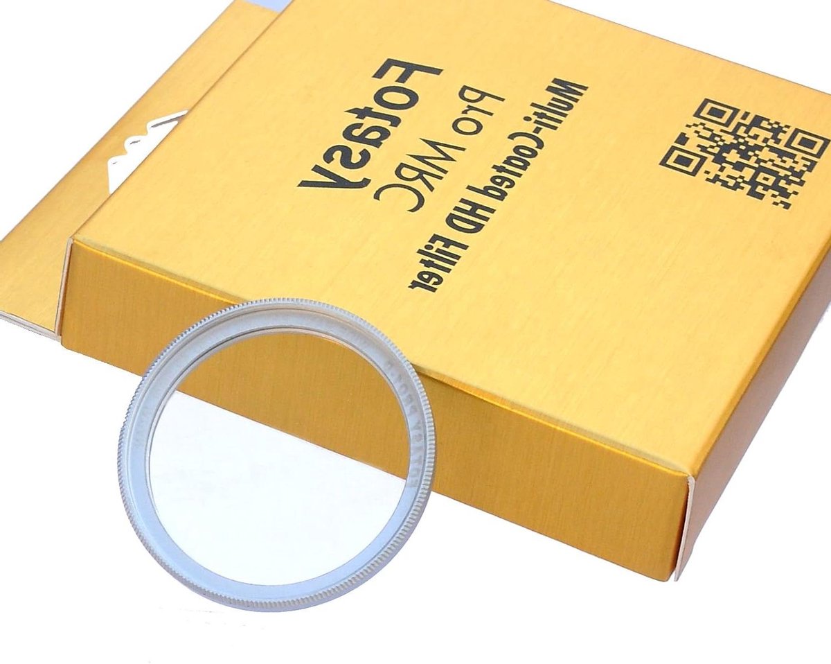 UV Filter - Camera Lens Bescherming - Scherpe Foto's Maken - Nano-coating - 43mm - Zilver