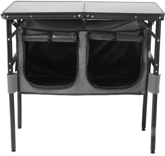 Happy Rhino - Opbergkast Vikos - Polyester - Campingkast - Voorraadkast - Kampeerkast - 40 x 4 x 68 cm — afbeelding 3
