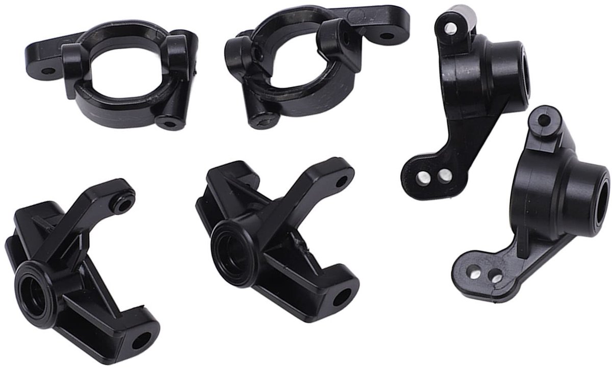 RC Achter C-Blokken en Stuur Cup Set voor WLtoys 144001 1:14 RC Auto