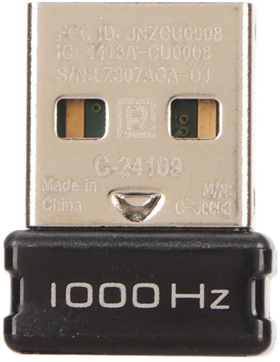 Jhubersproducts - USB-Muisontvangeradapter - Draadloze Muisontvanger
