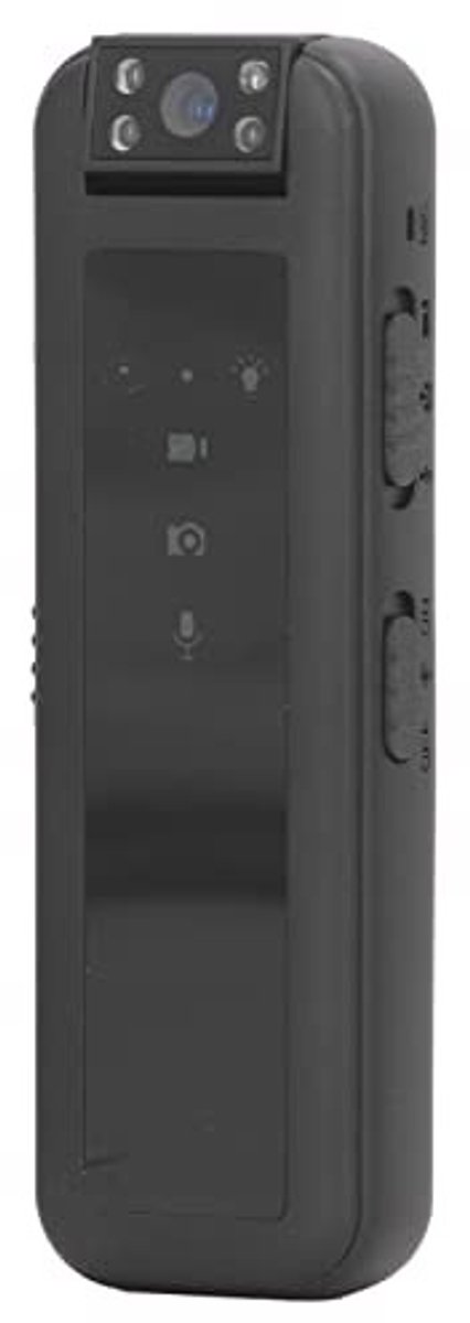 By shayne - Mini-bodycamera-videorecorder - Draagbare Body-cam voor Sport en Zaken - Compact ontwerp - Nanny-bodycamera - Foto- en Video-opname - Ges.