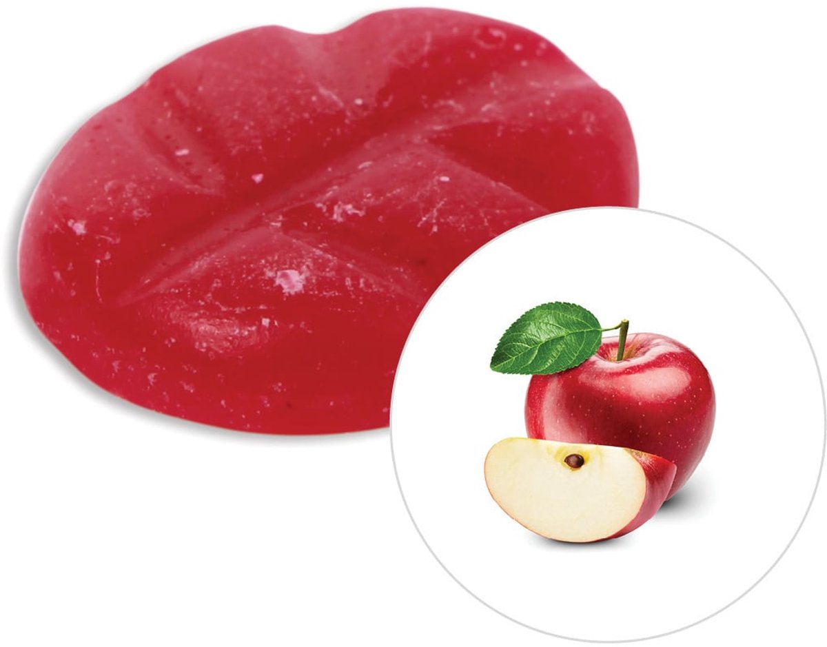 Scentchips® Appel - Geurblokjes - Huisparfum - Geurchips - Waxmelts - Geschikt voor Geurbrander en Waxbrander - XXL - 144 Stuks