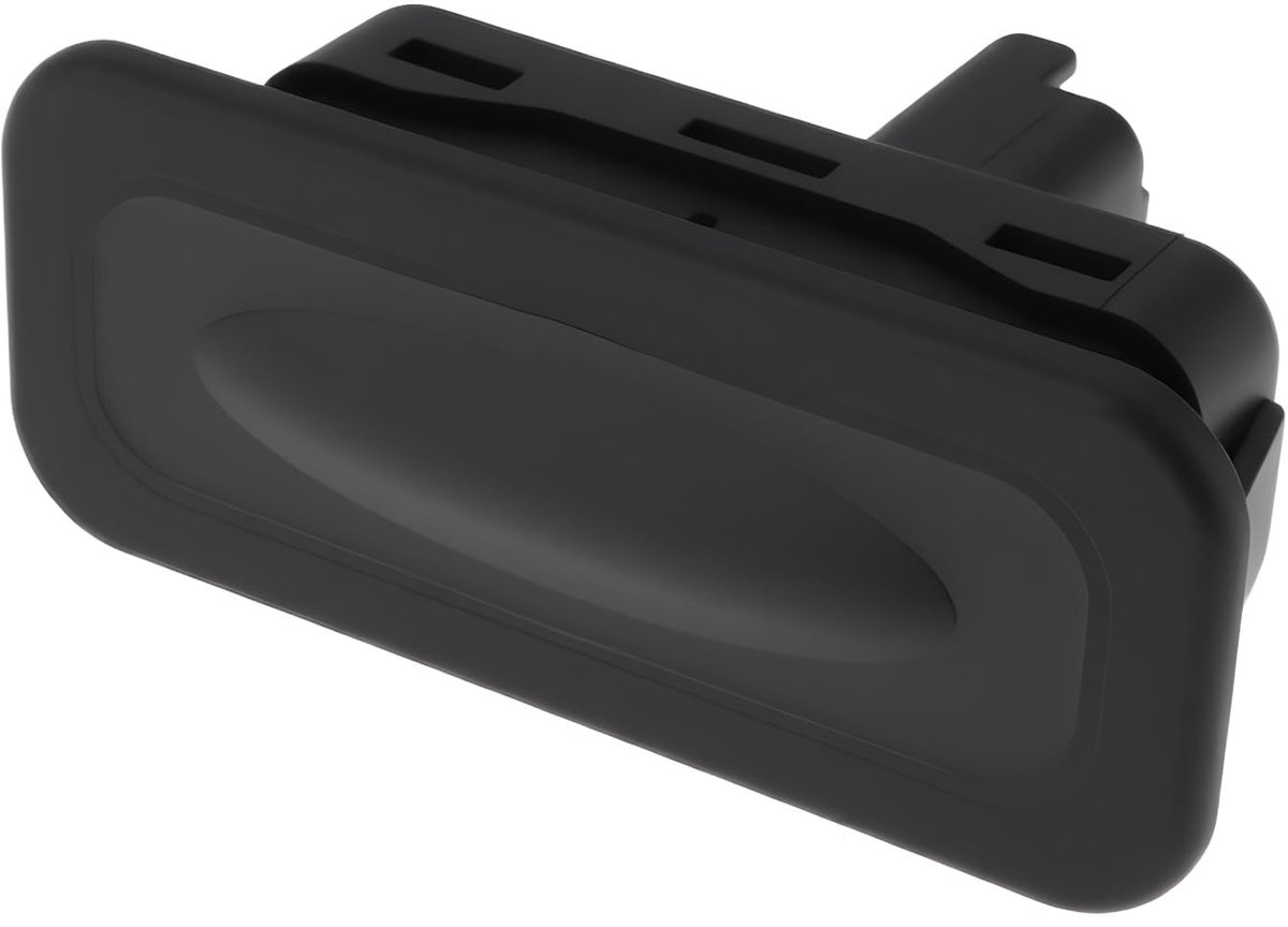 Livia home - Achterklep knop 8200385515 - Vervangingsonderdeel voor Renault - Geschikt voor Clio III IV en Megane III - Hoogwaardige kwaliteit - Betro