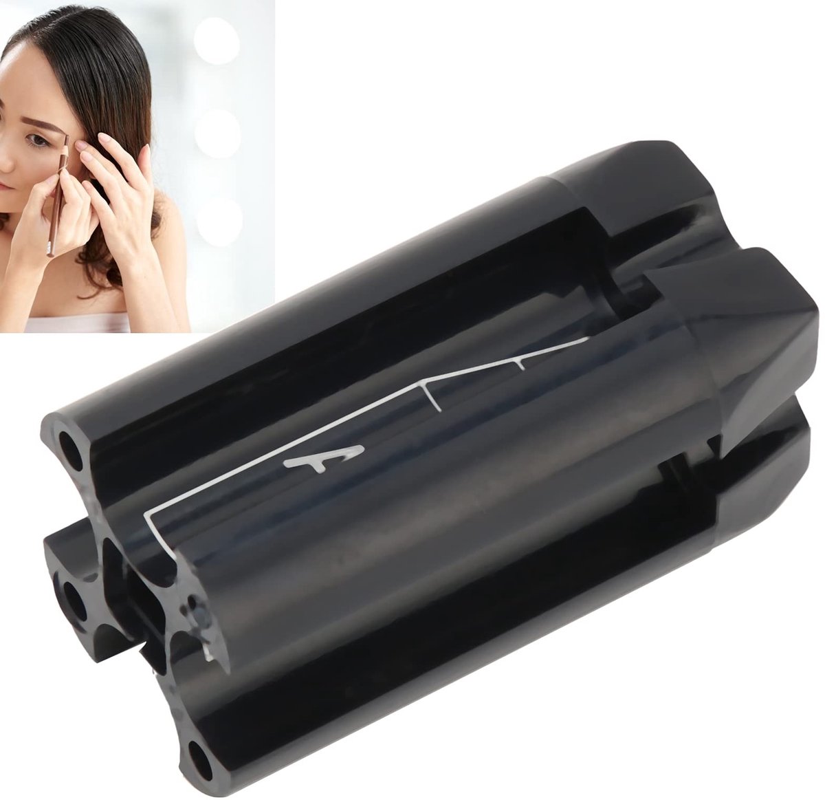 Dailygoods - Wenkbrauwslijper - Microblading - Draagbaar en veelzijdig - Cosmetische tools - Perfecte wenkbrauwvorm - Geschikt voor elke gelegenheid