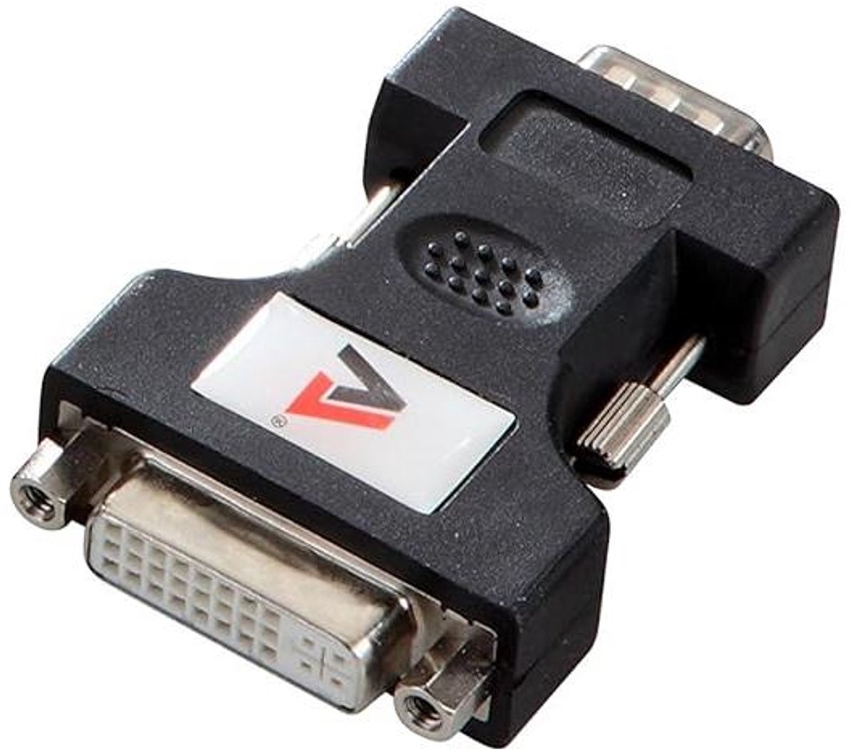 Video Adapter - VGA naar DVI - Beeldoverdracht Verbinden - Dubbele Link - 1 Aantal - Zwart