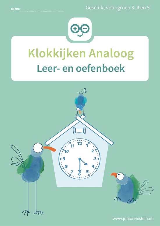 Deel 1 1 - Klokkijken Analoog geschikt voor groep 3, 4 en 5  ... - cover